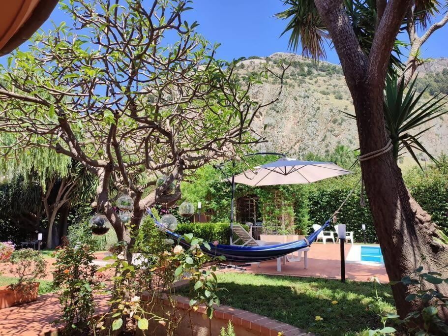 Da Nonna Cettina Appartamento In Villa Con Piscina Palermo Buitenkant foto